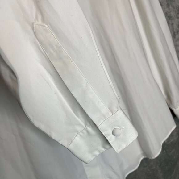 Pendleton Women Classic Clean Girl Eyelet Pretty Formal Button Collared Top 14 - Picture 4 of 11